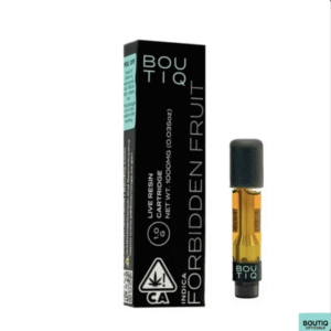 boutiq carts forbidden fruit live resin cartridge 1g