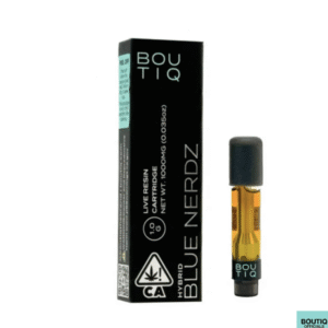 boutiq carts blue nerdz live resin cartridge 1g