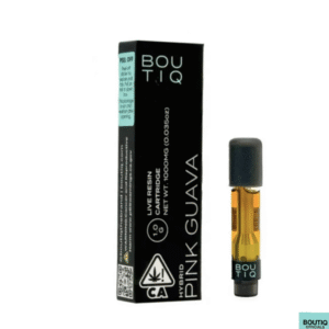 boutiq carts pink guava live resin cartridge 1g