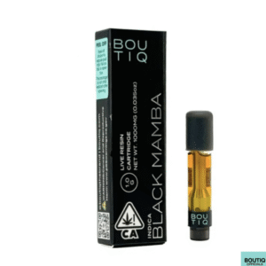 boutiq carts black mamba live resin cartridge 1g
