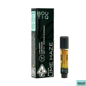 boutiq carts lime haze live resin cartridge 1g